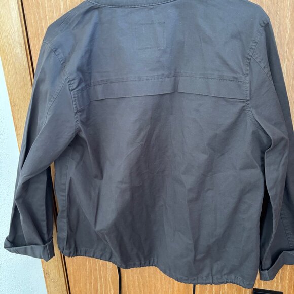 Sanctuary anorak jacket gray with button up size medium good fall jacket - Picture 2 of 3